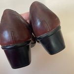 Clarks Brown Comfort Flats Heels Loafer Clogs Shoes Photo 6