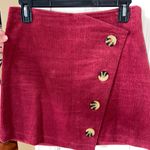 Harper Heritage Red Skirt With Buttons Photo 0