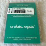 Origami Owl : 2016 Silver Tone Chain Extender Photo 4