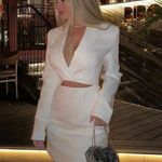 ZARA blazer dress cut out formal suit mini Photo 0