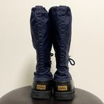 Sorel Snowlion II Black Blue Lined Snow Boots Photo 3