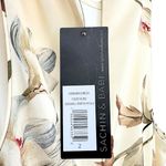 Sachin & Babi Lisandra Satin Crêpe Floral Midi Dress Eggshell Venetia Petals Size 2 Photo 6