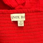 Knox Rose  Boho Dress Red Tiered Cottagecore S Small M Medium Photo 5