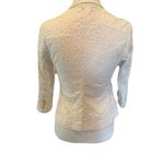 Talbots White Eyelet Blazer | EUC | 4p Photo 3