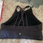 Lululemon  Athletica Charcoal Sports Bra Photo 6