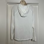 Tommy Hilfiger White Light Drawstring Long Sleeved Women’s Hoodie Sweatshirt M Photo 6