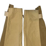 frame denim FRAME Tonal Sleeveless Khaki‎ Jumpsuit Two-Tone Utility Style Casual Chic Sz XS Photo 9