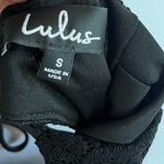 Lulus LULU’S Black Lace Sleeveless Flare Mini Dress Size S NWT Photo 8