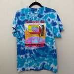 Flaming Lips Band T Shirt Tie Dye Blue Teal Tripping Ego Yoshimi Battles Size M Size M Photo 0