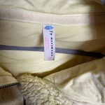 FP Movement by Free People Light Yellow Sherpa Pullover Size M Photo 3