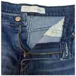 Levi's Signature Levi Strauss & Co Womens High Rise Shorts Raw Cuffed Hem Denim Blue 27 Photo 10