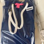 Lilly Pulitzer Kiawah Hoodie Womens Small Blue Long Sleeve V Neck Preppy Casual Photo 10