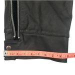 Harley Davidson HARLEY- DAVIDSON Cow Leather Moto Riding Chaps W's XL Black Adjustable Made USA Photo 9