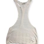 Free People  Intimately Creme Ribbed Knit Racerback Tank Top Photo 0