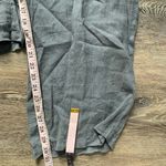 Flax  Light Blue 100% Linen Wide Leg Pants L Photo 5