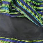 J.Crew Pleated Mini Skirt Blue Green Shiny Metallic Lined Textured 10 03990 Photo 8