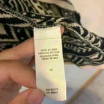 Lucky Brand Aztec western open cardigan sz 1X fall cowgirlcore rodeo winter cozy comfy Photo 6