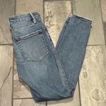 Good American  Good Legs Busted Knees Skinny Jeans - size 4/27 Photo 6