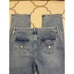 Hudson  Women’s Icy Blue Button Back Pockets Jeans, size 12, H0524-01 Photo 9