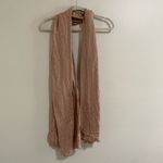 Tory Burch Maeve Pink Logo Scarf Photo 4