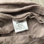 ANGL  Tank Top Stretchy Taupe Small Photo 2