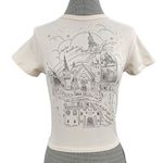 Taylor Swift Speak Now Babydoll Tee Kingdom Lights Castle Dragons Cream Size XS Photo 0