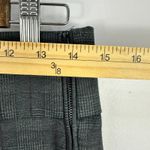 ZARA  Trafaluc Pants‎ Womens L Gray Plaid Slim Fit Preppy Academia Workwear Photo 1