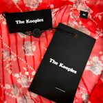 The Kooples The Koople Silk Crepon Dotted Line Floral Dress - Red Size US M Photo 1