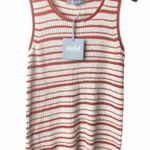 Marled Striped Sleeveless Knit Camisole Top Sz S Photo 3