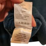 Molly Bracken Navy Blue Casual Long Sleeve Pullover Mock Neck Sweater Large Photo 9