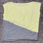 Nike  Dri-Fit size small‎ Women's Yellow and Gray Top Photo 4