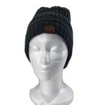 NWOT Women's Grey Satin lined Beenie Gray Photo 2
