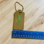 Coach Keychain  Limited Edition Bag Charm Logo Gold Chain Hawaii Stamp Large Size Photo 4