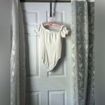 Princess Polly  Ruffled Chataway Bodysuit top women size 6 tie front Photo 8