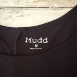 Mudd  Size M Women’s Black Short Sleeve Top Shirt Loose Fit Wide Cut Size Medium Photo 1