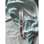 Athleta  Women's T-Shirt Short Sleeve Round Neck Sheer Baby Blue‎ Size Medium Photo 2