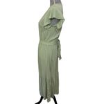 Lucky Brand  Green Midi Dress Size Small Cottage Minimal Whimsical Fairy Flutter Photo 1