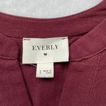 Everly Maroon Jumpsuit Photo 2