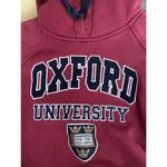 Burgundy Oxford university hoodie size medium Red Photo 1