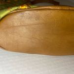 Longaberger homestead Floral Fabric double strap over the shoulder purse Green Photo 7