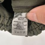 Aeropostale  Buttoned Off-The-Shoulder‎ Crop Top Military Style Olive Green XS Photo 3