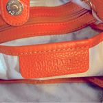 Michael Kors MICHAEL Jet Set Chain Ring Leather Tote in Tangerine Photo 8