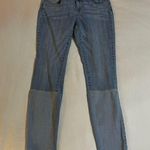 PacSun Mid-Rise Skinniest Ankle Two Tone Patch Jeans 25 Photo 1