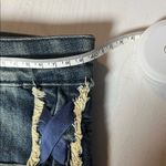 Fiorucci NWT  Distressed Blue Jean Shorts A0368 Photo 1