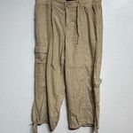 Aeropostale  Khaki Cargo Capri Pants Sz M Photo 0