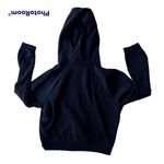 Nike NWT 2017 Oversized Hoodie Women's Medium Black Swoosh Just do It Fl… Photo 8