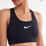 Nike  Dri-fit Swoosh Sports Bra Black size small Photo 2