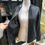 Me Jane  Faux Leather Jacket Size Large Photo 1