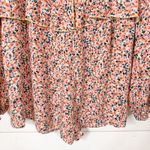 NEW Sadie & Sage Women’s Pink Floral Ruffle Romper, NEW with Tags, Size Medium Photo 10
