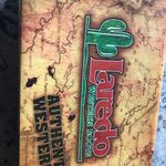 Laredo Knee High Tooled Western Cowgirl Cowboy Boots Photo 2